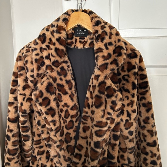Leopard Print Coat - Picture 2 of 3